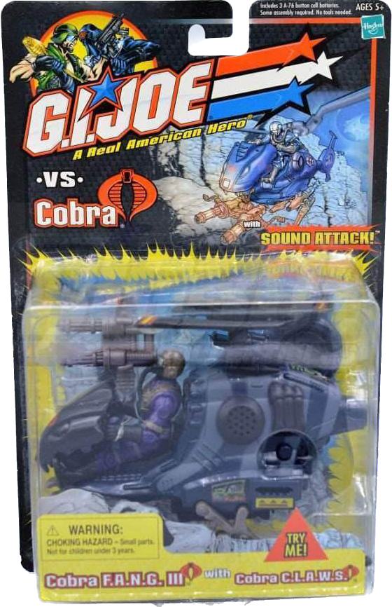 G.I.Joe vs Cobra Fang III w Cobra Claws