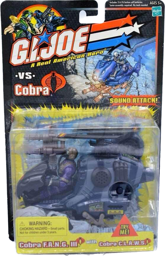 G.I.Joe vs Cobra Fang III w Cobra Claws