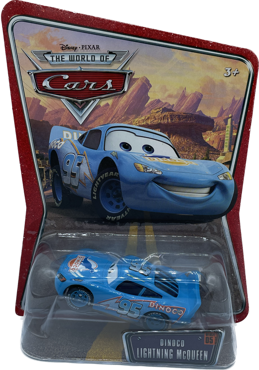 Disney /Pixar The World Of Cars Dinoco Lightning McQueen 05 Diecast Car