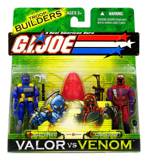 GI Joe Valor vs Venom "Alley Vipper II & Cobra Viper"