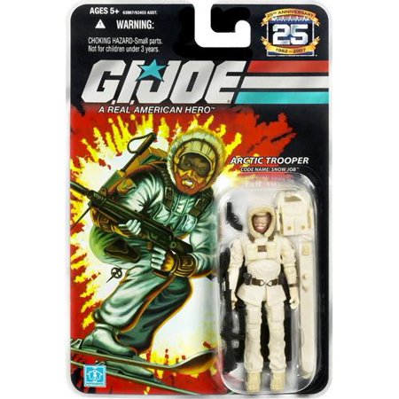 G.I. Joe 25th Anniversary: Snow Job (Arctic Trooper) 3.75” Action Figure