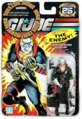 G.I. Joe 25th Anniversary Enemy Weapons Supplie Destro