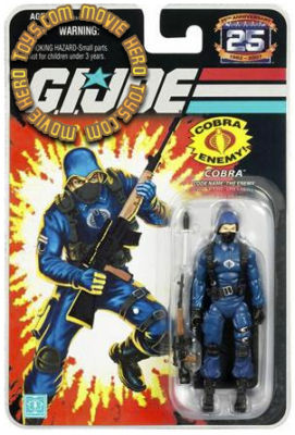 G.I. Joe 25th Anniversary Figure Cobra Trooper The Enemy