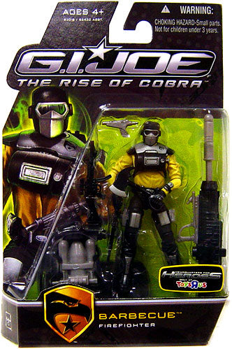 G.I. Joe The Rise Of Cobra Toy’sRus exclusive Barbecue firefighter Action Figure