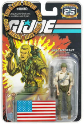 25th anniversary G.I. Joe First Sergeant Duck