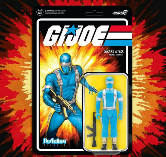 G.I. Joe ReAction Figure Snake Eyes Secret Service