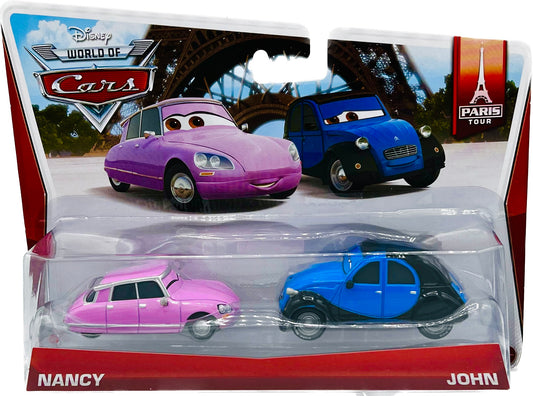 Disney World of Cars Movie Moments 2 Pack Nancy & John