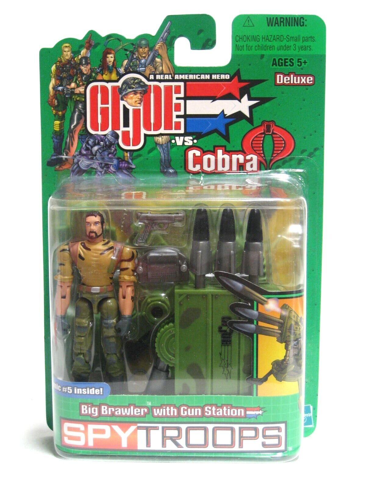 GI Joe vs Cobra Big Brawler with Gun Station