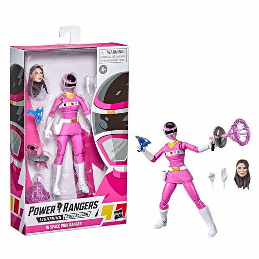 In Space Power Rangers Pink Ranger Lightning Collection Action Figure