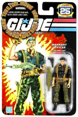 G.I. Joe 25th Anniversary Warrant Officer Flint Action Figure