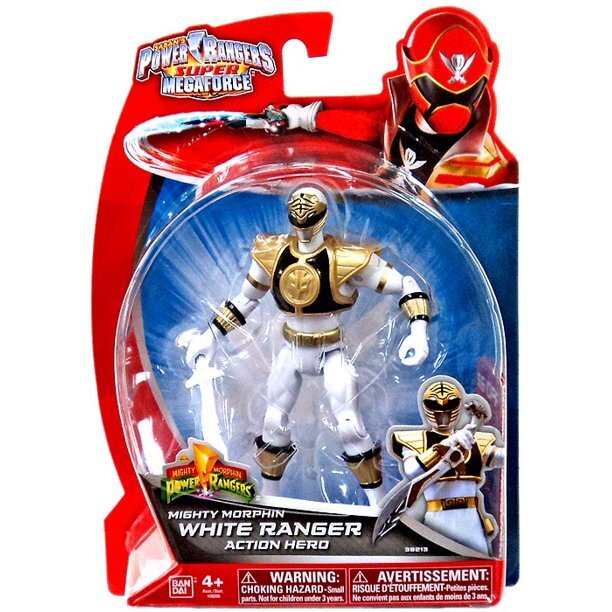 Power Rangers Super Megaforce Mighty Morphin White Ranger