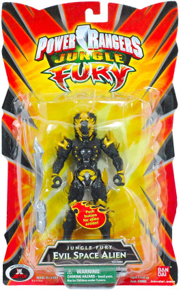 Power Rangers Jungle Fury Evil Space Alien Action Figure