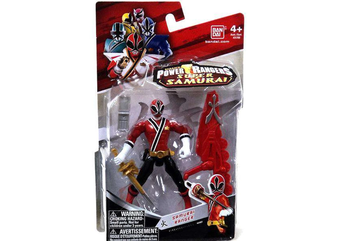 Power Rangers Samurai Super Samurai Ranger Fire Action Figure