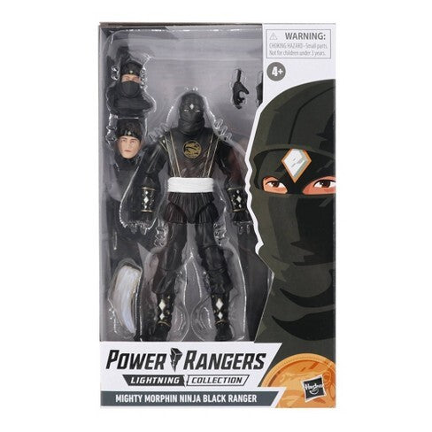 Power Rangers Lightning Collection Monsters Mighty Morphin Ninja black Ranger