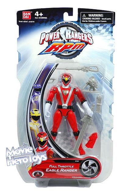 Power Rangers RPM Full Throttle Eagle Ranger Action Figure