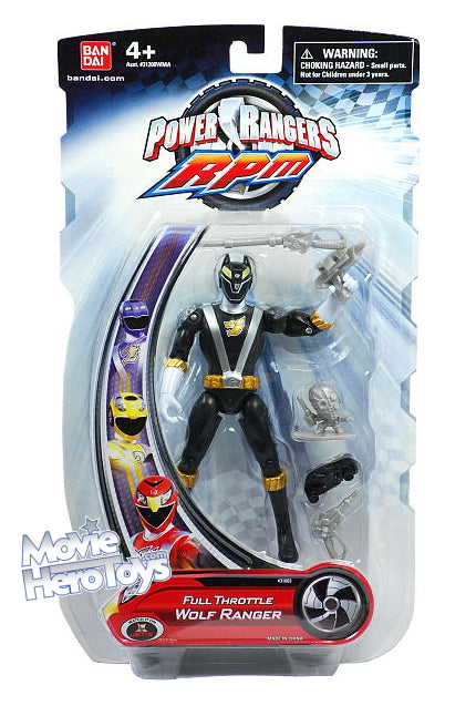 Power Rangers RPM Full Throttle Wolf Ranger