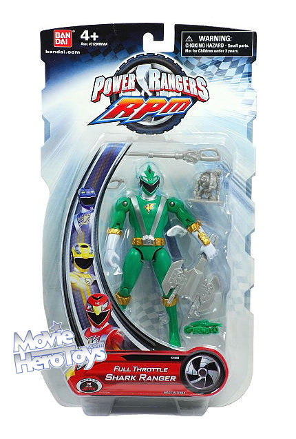 Power Rangers RPM Full Throttle Shark Ranger 5inch Action Figure