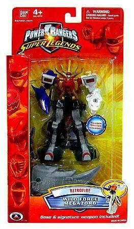 Power Rangers Super Legends Retrofire Series Wild Force MegaZord Action Figure