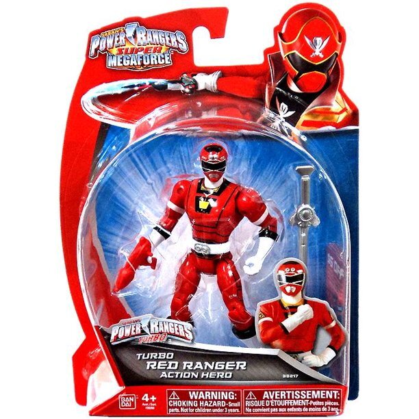 Power Rangers Super Megaforce Turbo Red Ranger Action Figure