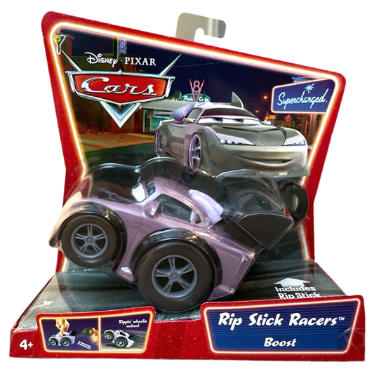 Disney Pixar Cars Supercharged Rip Stick Racers Boost, Mater or Lightning McQueen,