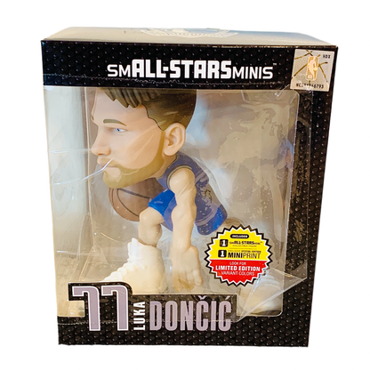 NBA smALL-STARS Minis Dallas Mavericks Luka Doncic 6" Figure Limited Edition Colors “Blue”