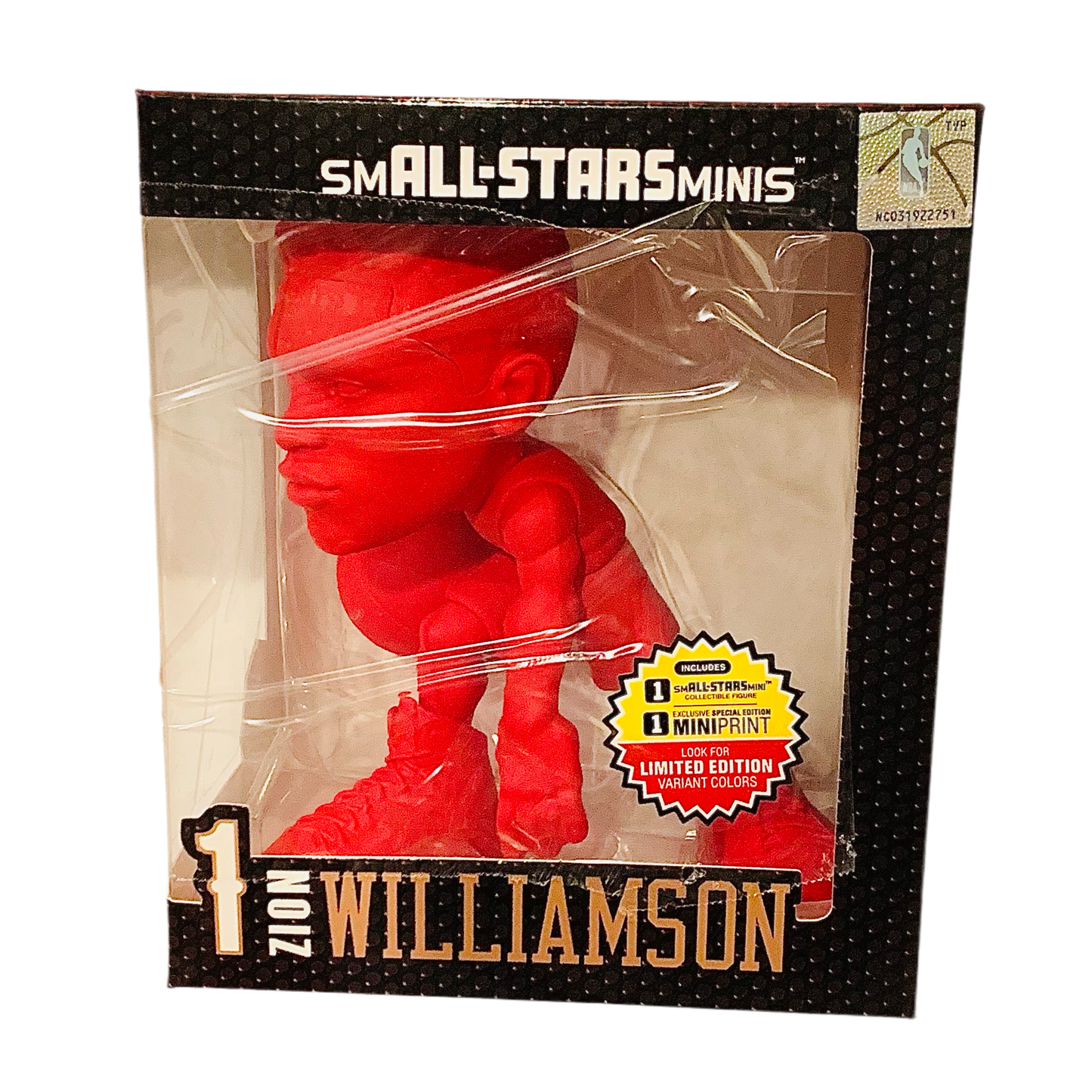 NBA SmALL-STARS Minis Zion Williamson Limited Edition Colors Figure “Choose Your Favorite Color”