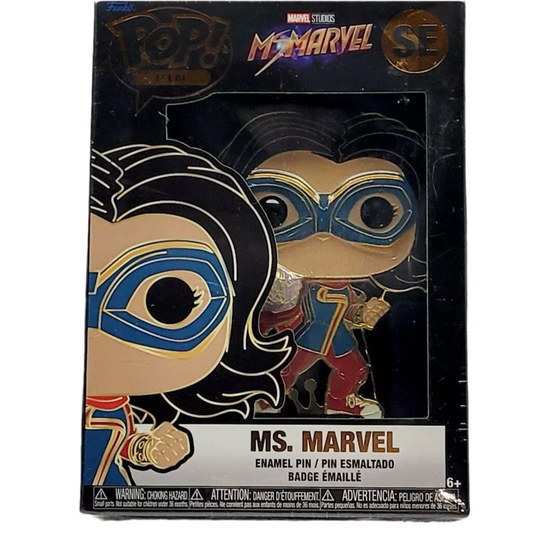 Funko Pop! Marvel Studios Ms. Marvel Enamel Pin SE Target Exclusive Funko Pin