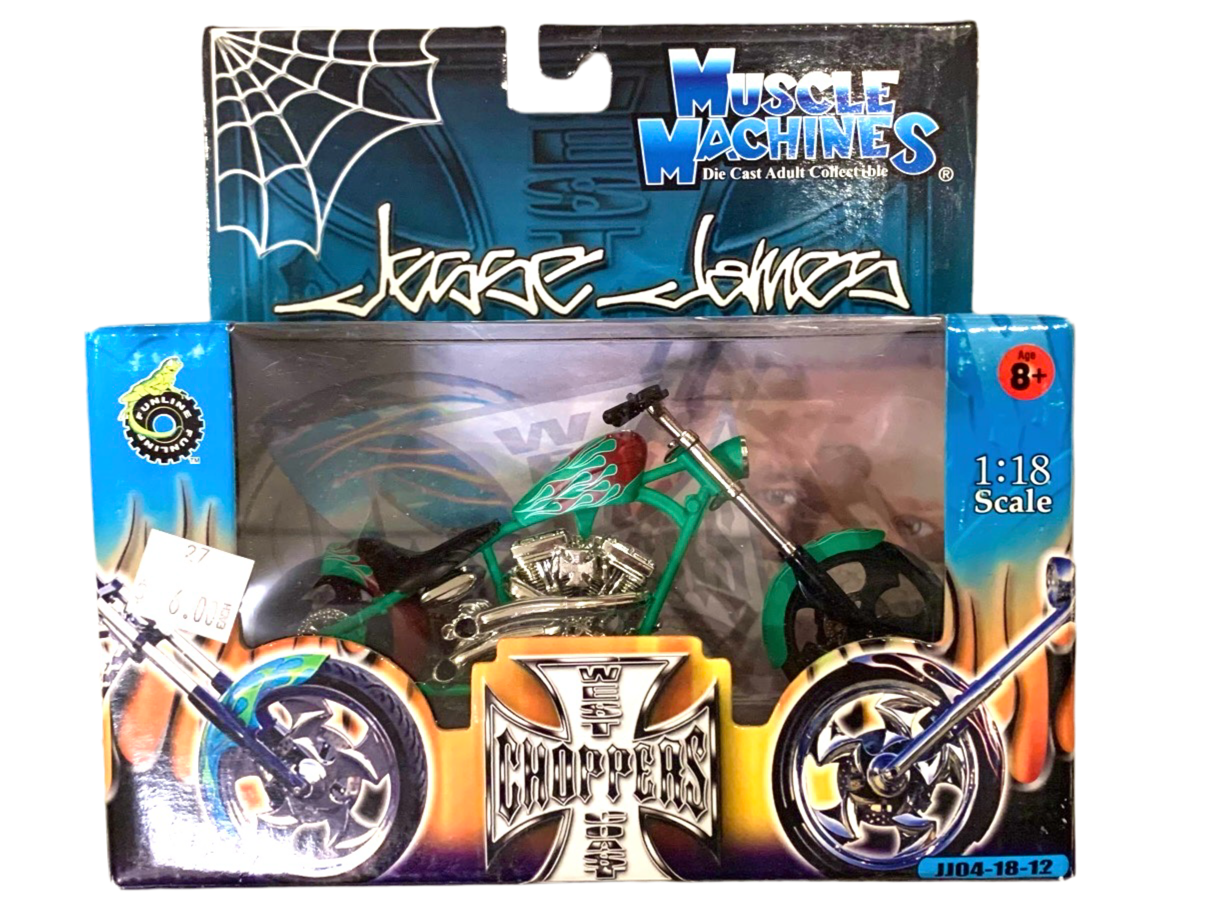 Jesse James Muscle Machines 1:18 West Coast Choppers El Diablo Rigid