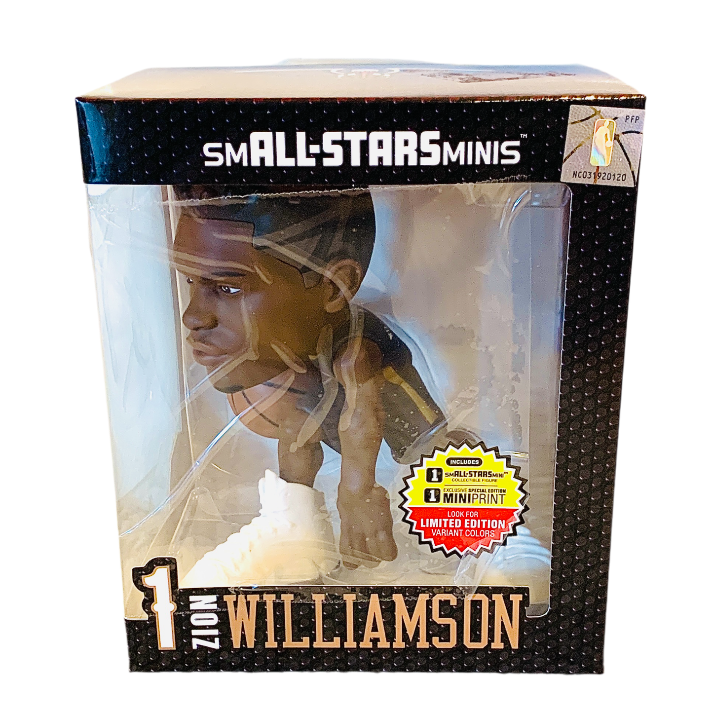 NBA SmALL-STARS Minis Zion Williamson Limited Edition Colors Figure “Choose Your Favorite Color”