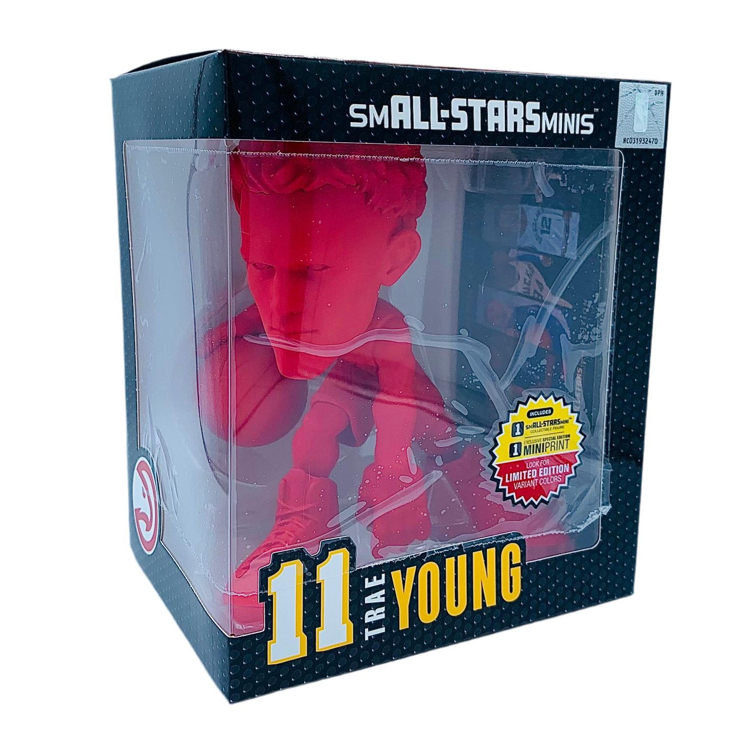 NBA smALL-STARS Minis - Trae Young #11  Hawks 6" Red Statue “Chase”