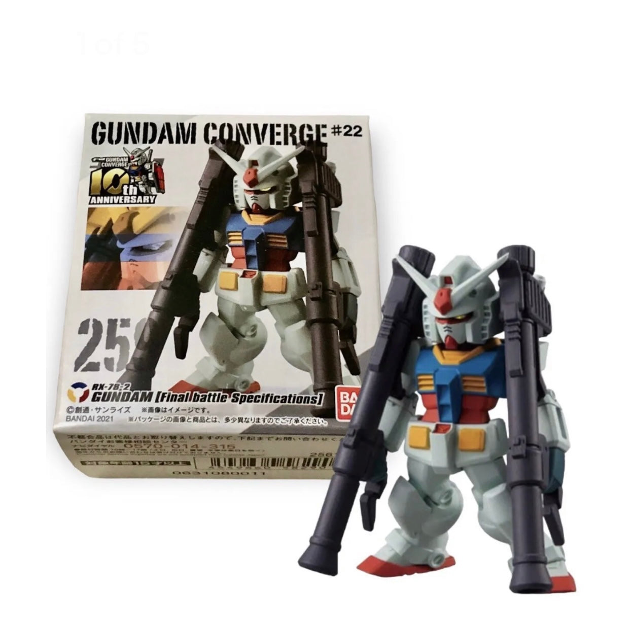 GUNDAM CONVERGE 10th Anniversary 22 RX-78-2 Gundam Mobile Suit 259 [Final Battle]