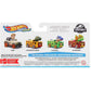 Hot Wheels RacerVerse Jurassic World Diecast Vehicles 4-Pack