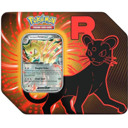 Pokémon Trading Card Destined Rivals Team Rocket Tin