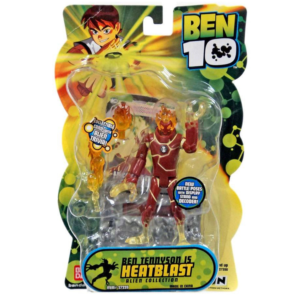 Ben 10 Series 2 Ben Tennyson Is heatblast Alien Collection