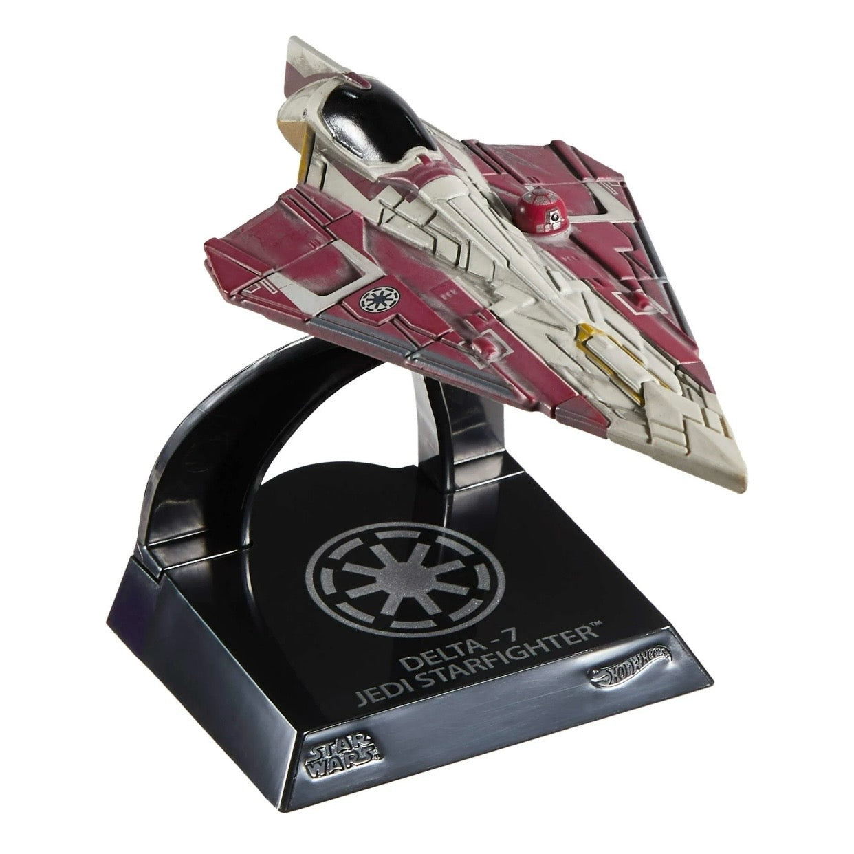 Hot Wheels Star Wars OBI-Wan Kenobi’s Jedi Stafighter Starships Select, Premium Replica