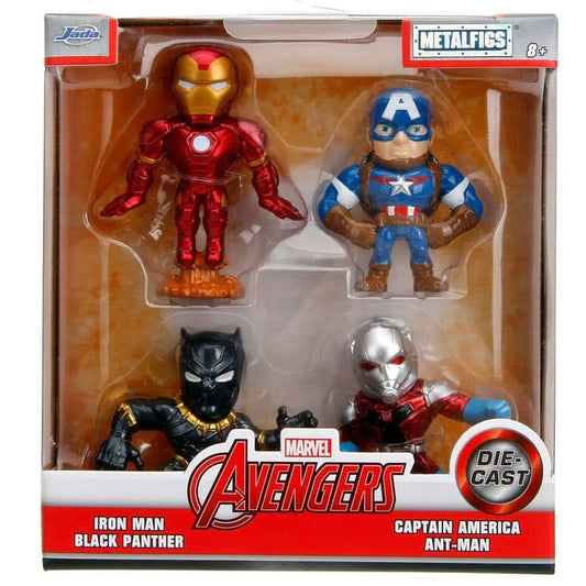 Avengers Nano Metalfigs Diecast Mini Figures 4-Pack