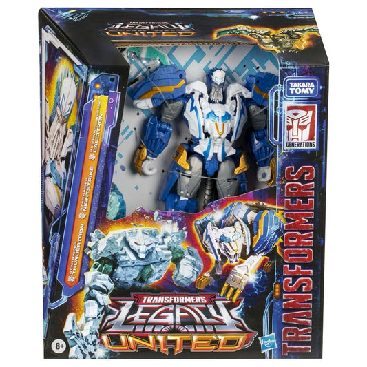 Transformers Generations Legacy United Star Raider Thundertron, Nightstrike & Calcitron Deluxe Action Figure