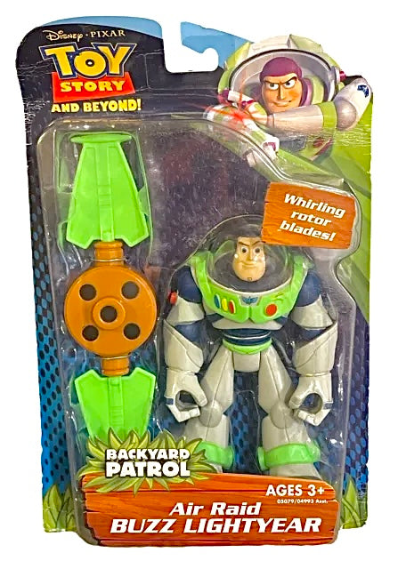 Disney/Pixar Toy Story Backyard Patrol Buzz Lightyear Action Figure Air Raid Action Figure