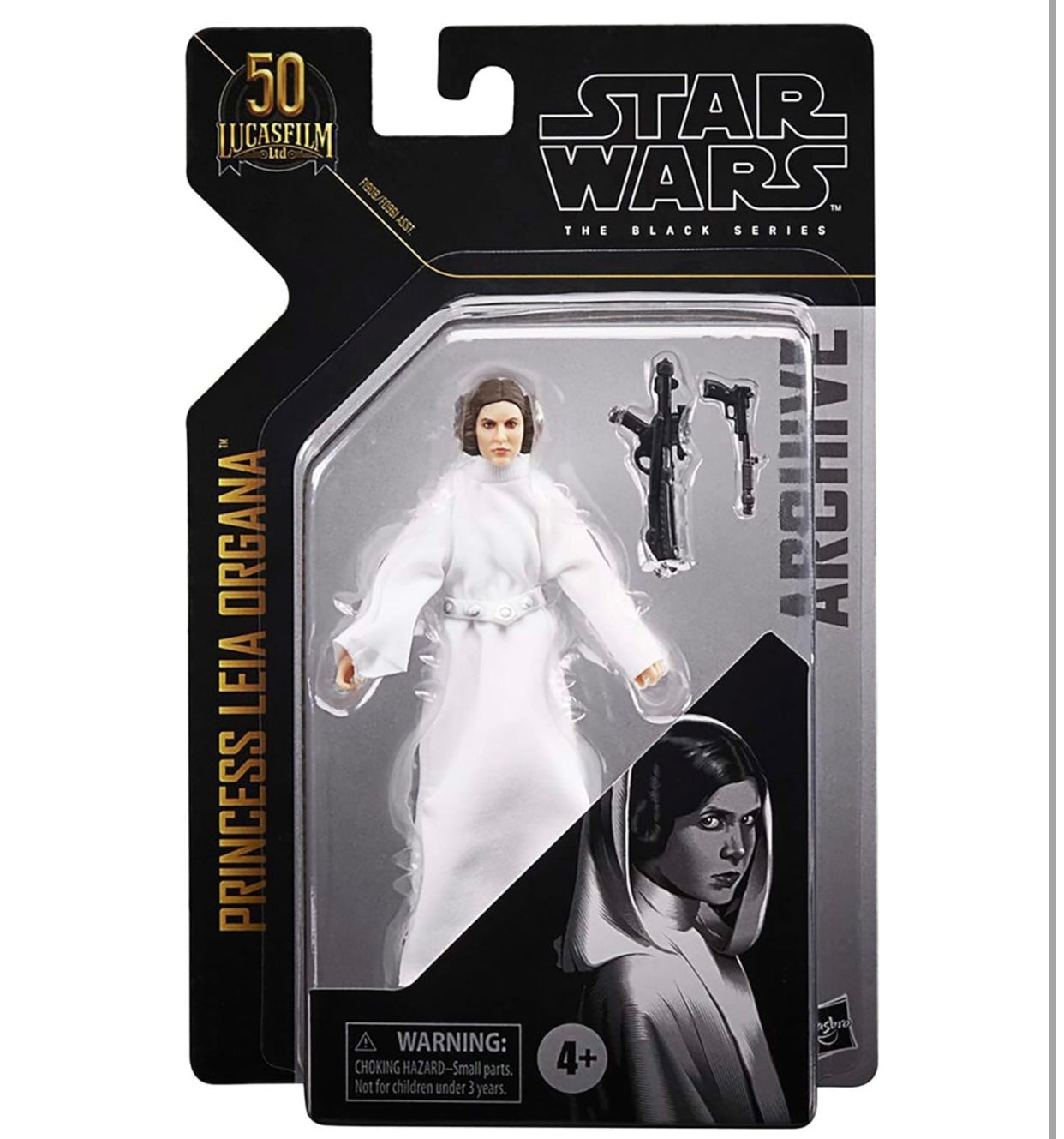 STAR WARS The Black Series Archive Collection Princess Leia Organa 6” A New Hope Lucasfilm 50th Anniversary Figure