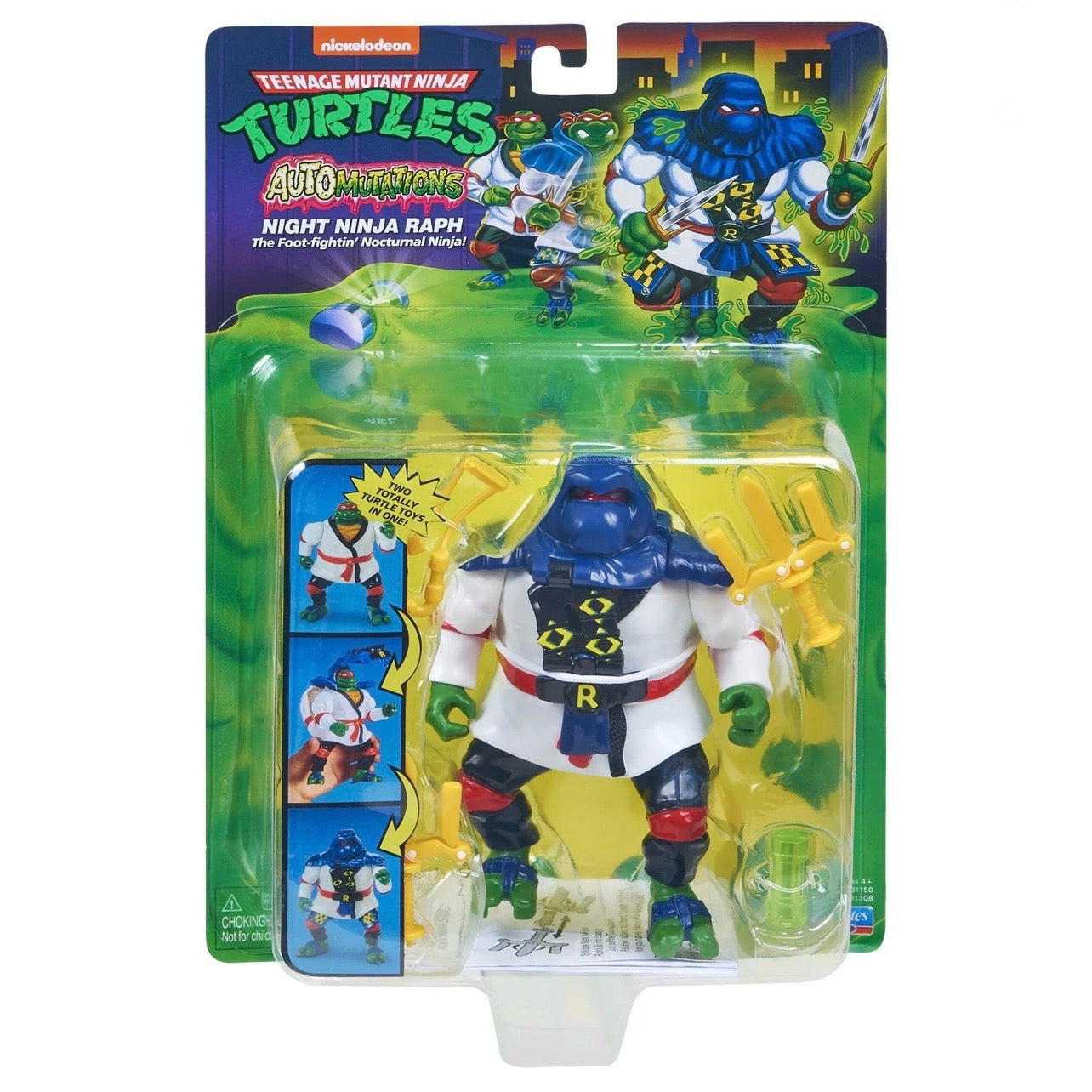 Teenage Mutant Ninja Turtles Auto Mutations Raphael Action Figure