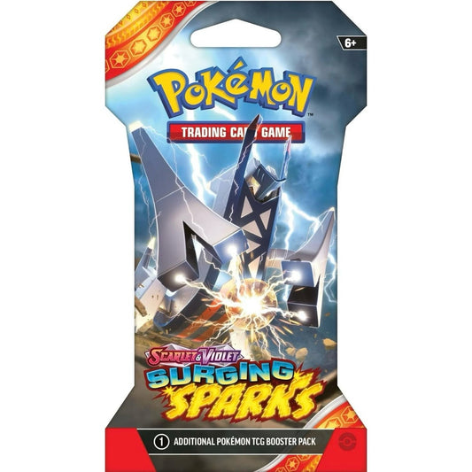 Pokémon S&V Sleeved Surging Spake’s Booster Pack x 1 (Random Art)
