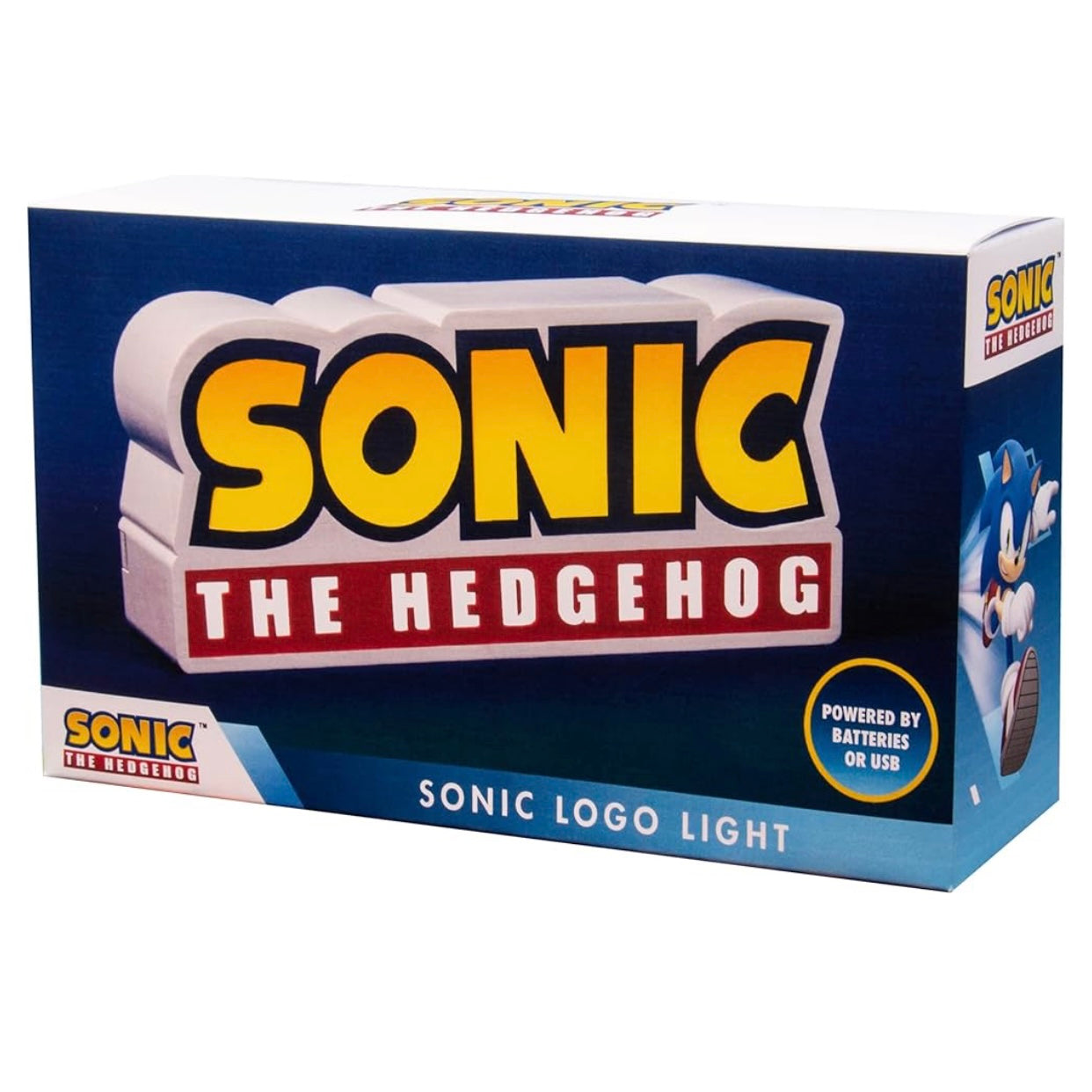 Sonic The Hedgehog Logo Light