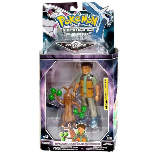 Pokemon Diamond & Pearl Trainer Sets Brock & Sudowoodo Target Exclusive Action Figure Set