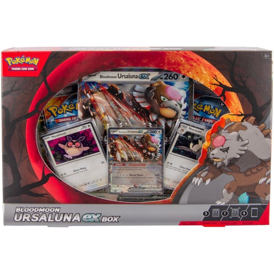 Pokémon Trading Card Games Bloodmoon Ursaluna Ex Box