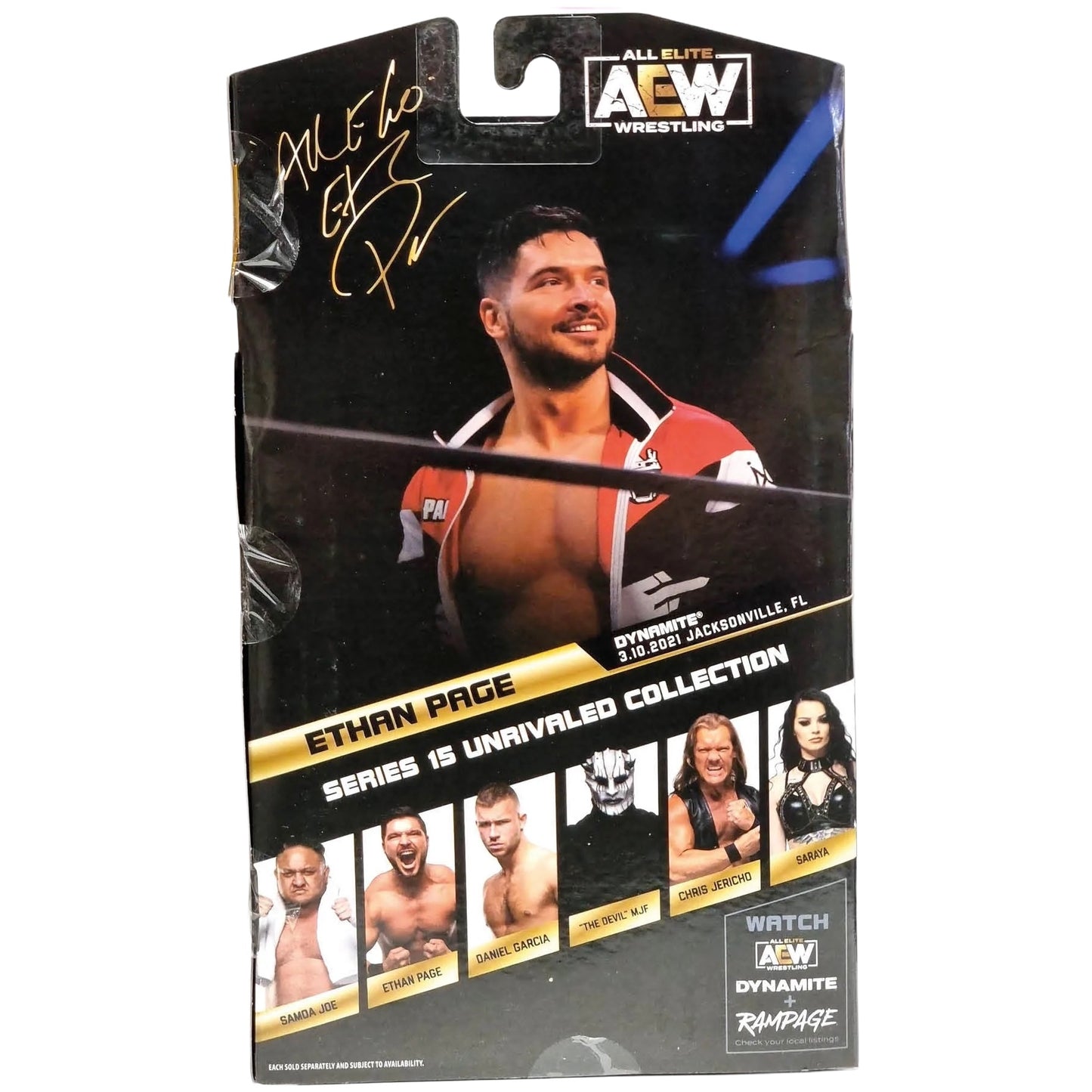 AEW Unrivaled Collection Series 15 #146 Ethan Page Action Figure.