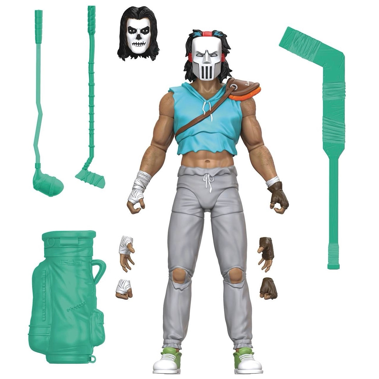 Teenage Mutant Ninja Turtles Skull Face Casey Jones 5" Action Figure