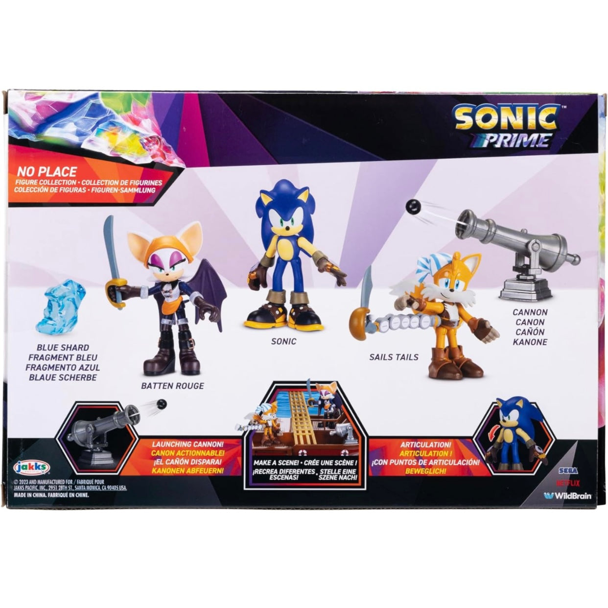 Sonic Prime 2.5" Figures Multipack Wave 2 No Place