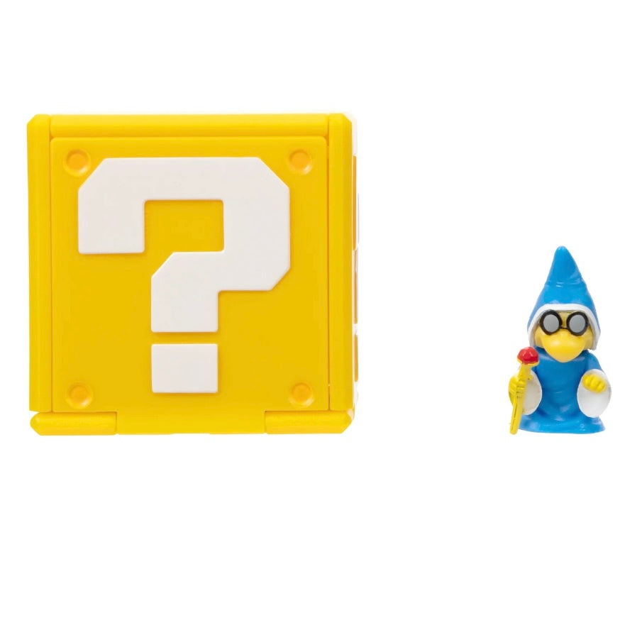 The Super Mario Bros. Movie Mini Kamek Figure with Question Block