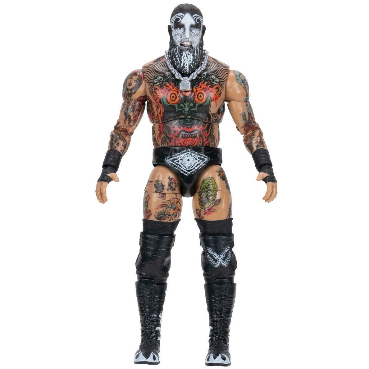 AEW Unmatched Walmart Exclusive Brody King with Chain Necklace & Alternate Fists 6 Inch Action Figure