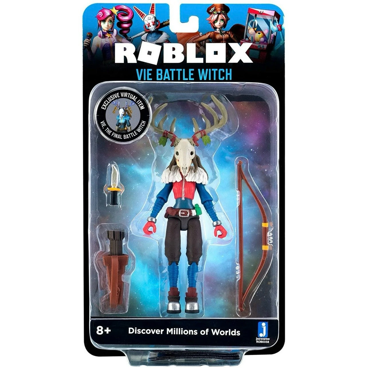 Roblox Imagination Collection Vie Battle Witch Figure Virtual Item Included